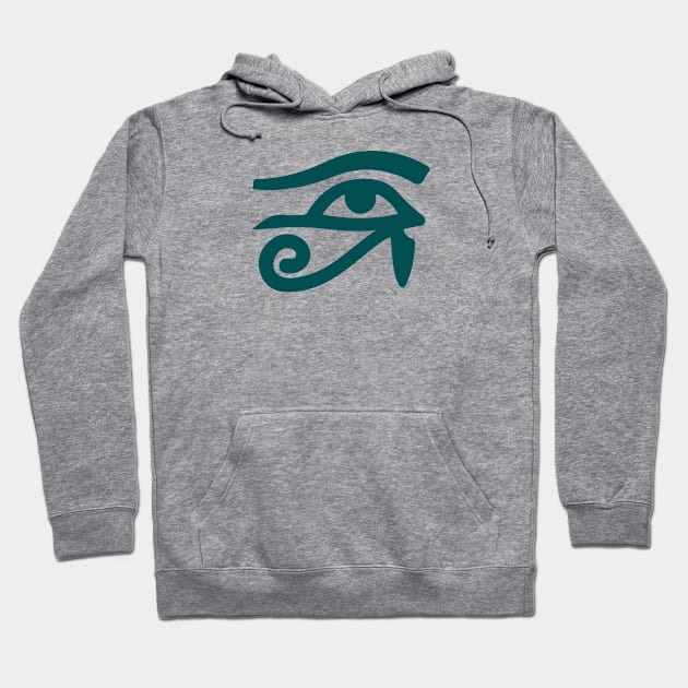 Egyptian (teal) Hoodie by ohmybach